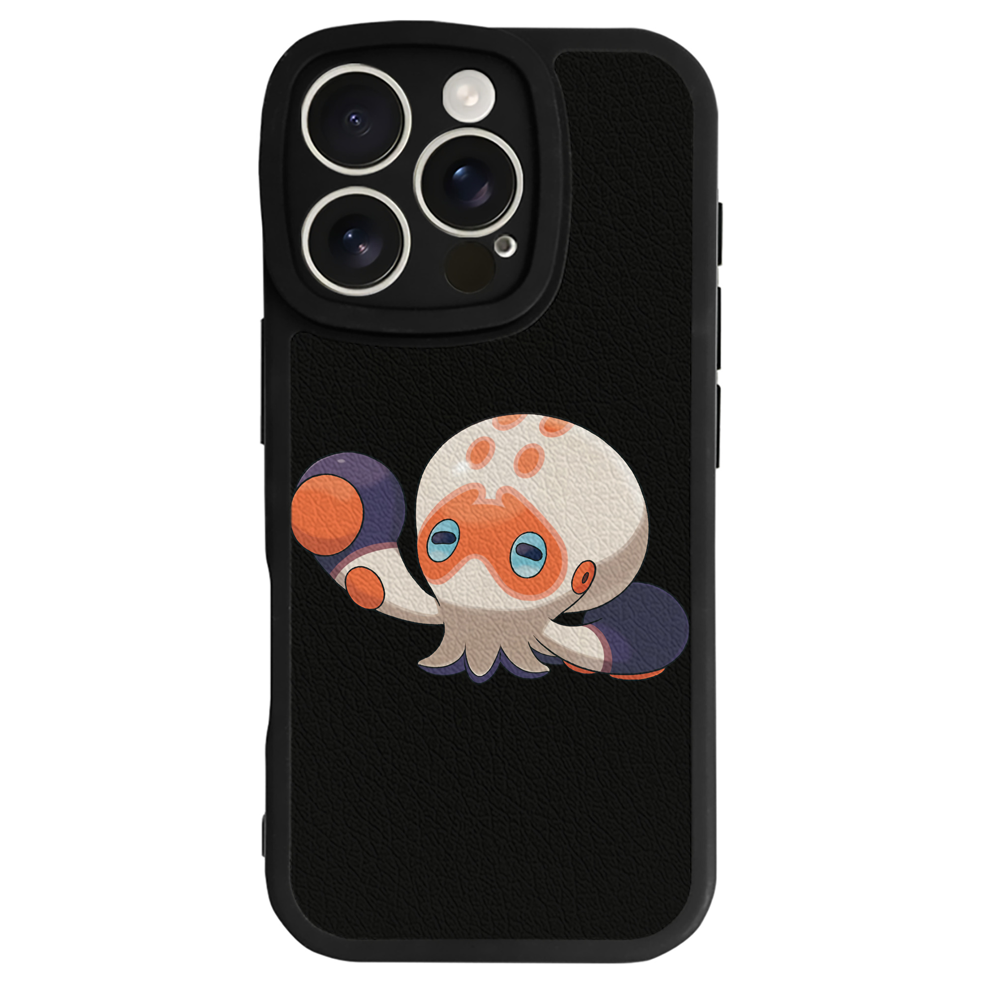 （画像用） ポケットモンスター Pokémon 【iPhone 16シリーズ対応】シリコンスマホケース（レザー調） 材質：シリコン